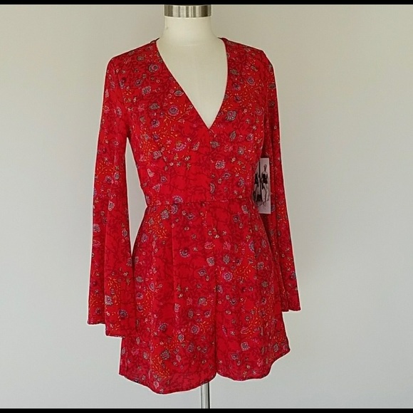 Floral Retro Romper - Picture 5 of 7